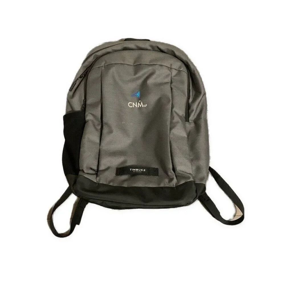 Timbuk2 Unisex Gray Black Back Pack